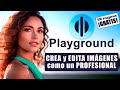 Playground  crea y edita imgenes ia en segundos