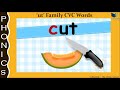 Three-Letter Word Families Quiz