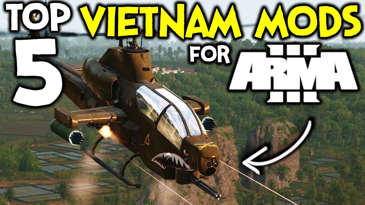 mod arma3  New  TOP 5 VIETNAM MODS FOR ARMA 3! ► TERRAINS + JETS + HELICOPTERS + WILDLIFE!