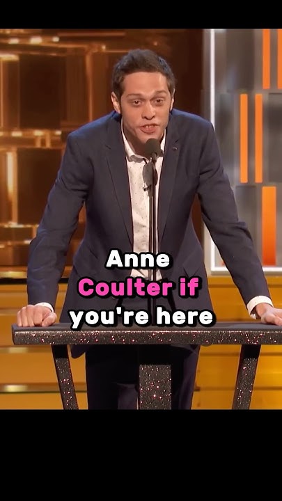 You Have To See This Ann Coulters Fiery Pete Davidson Roast - ja3cgm1