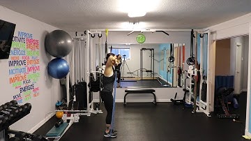 Upright row with band