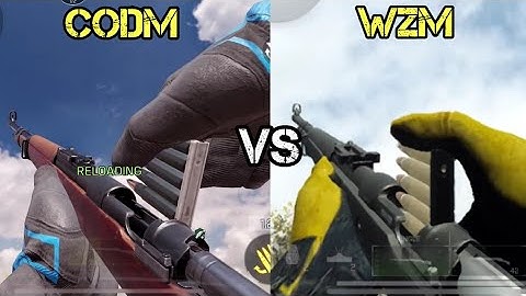 KAR98K in Warzone Mobile vs COD Mobile | Call of Duty Mobile Kilo Bolt Action