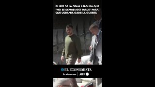 El jefe de la OTAN asegura que &quot;no es demasiado tarde&quot; para que Ucrania gane la guerra