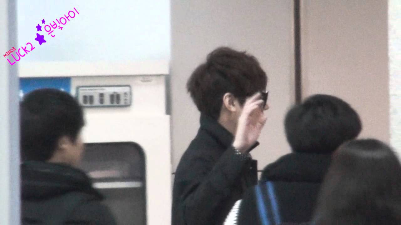 [직캠] Leeminho / 03.04 Incheon Airport by LUCK2.은빛아이