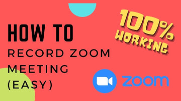 How To Record a Zoom Meeting | Easy Method | HowTo A-Z