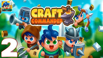 Craft Commander - Gameplay Walkthrough Part 2 (iOS, Android)