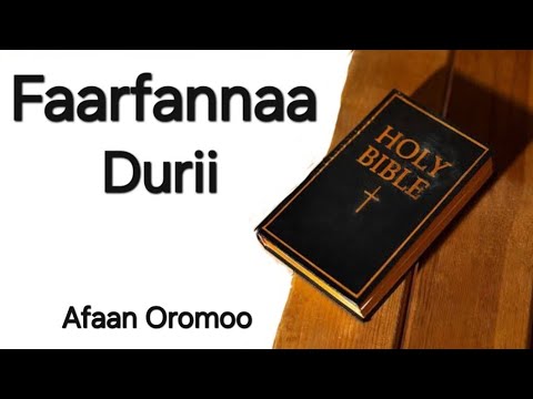 Faarfannaa Durii Walitti Fufaa P8