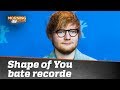 "Shape of you", de Ed Sheeran, bate record no spotify