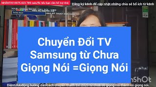 Cách chuyển từ Tivi Samsung 