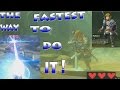 THE FASTEST WAY TO GET THE MASTER SWORD AND HYLIAN SHIELD +KILLING A GUARDIAN WITH ONLY A SHIELD