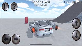 Car Simulator 2 - Driving Flying Jet Car Extreme Jumping - Android ios Gameplay #CS2 screenshot 4