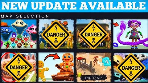 New Update Nextbots in Playground! 9.9.1 Add New Train map (instead of Sprank Mod)