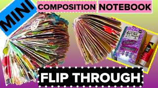 Celebrity GLUE BOOK FlipThrough COMPLETED mini composition notebook #gluebook #gluebooks  #inspirationalquotes Wealth