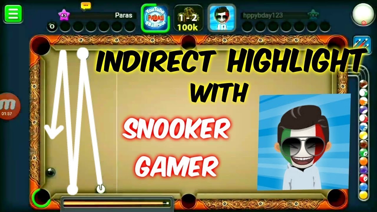 8 Ball Pool Magic in Pool Table Trickshots w/Snooker Gamer 8bp YouTube