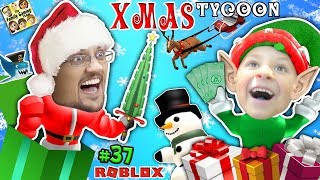 ROBLOX CHRISTMAS TYCOON! FGTEEV Toy Factory @ the North Pole w/ Christmas Songs & Holiday Swords
