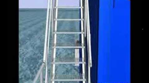 Rohr Clamshell Dredge Operation Animation