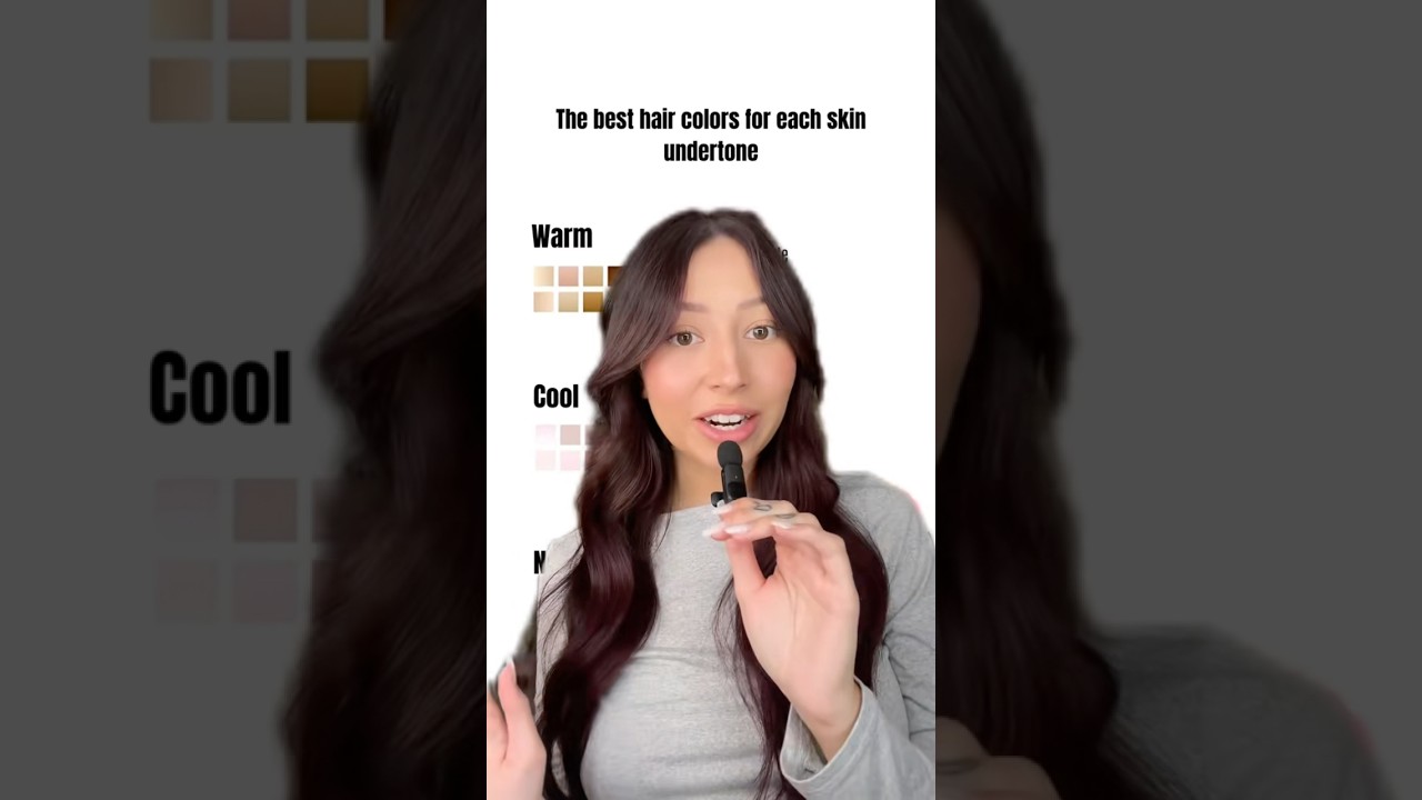 The best hair colors for your skin undertone 