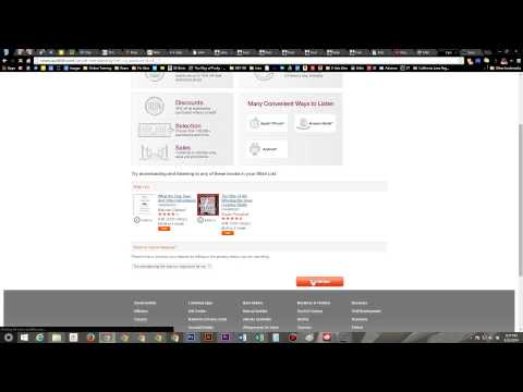 Como cancelar Audible Audiobook assinatura de adesão | H2TechVideos