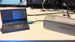 Im collecting BBC Radio 4 198 kHz Shipping Forecast recordings on my radios: Sony ICF-SW100 + Bose