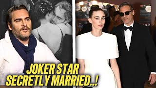 Joaquin Phoenix CONFIRMS Marriage With Rooney Mara As His ‘wife’