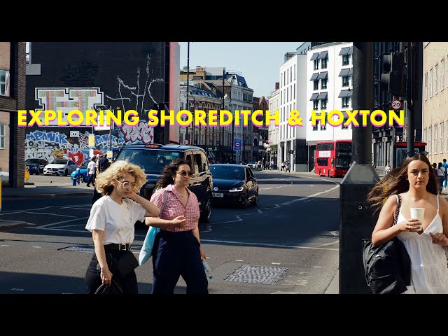 Exploring Shoreditch & Hoxton in London's East End (4K) class=