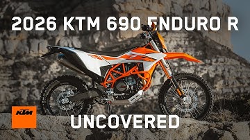 Master the Toughest Terrain: 2026 KTM 690 ENDURO R Revealed | KTM