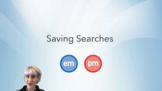 Saving Searches