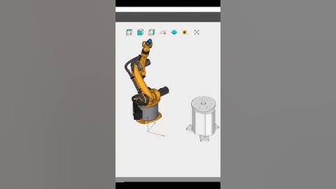 SprutCAM X Robot Kuka KR16-3  Assembly in MachineMaker #sprutcamrobot #machinemaker #cadcam