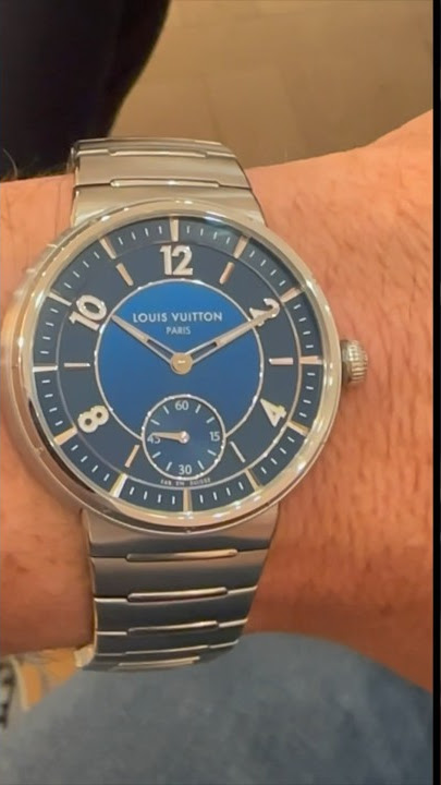 Louis Vuitton® Tambour Horizon Light Up Connected Watch Brown