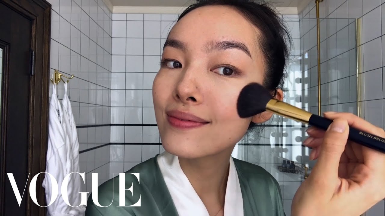 Model Fei Fei Sun Perform Skin-Care Magic | Beauty Secrets | Vogue