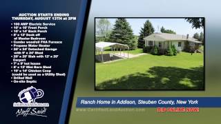 Online Only Auction Ranch Home Addison, Steuben County, New York August 15 screenshot 4