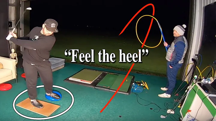 How Pressure in the Right Heel Allows George to Draw the Golf Ball | ZENGolf Mechanics