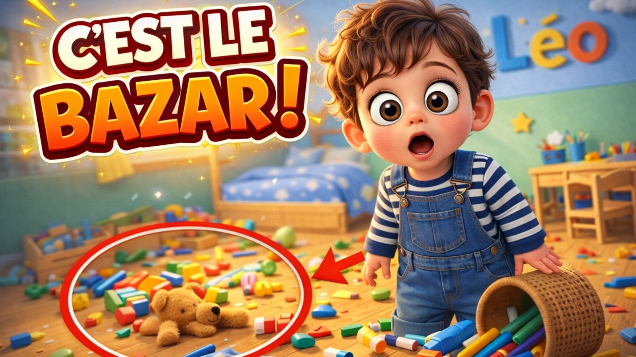 🎶RANGEONS NOS JOUETS🎶 - Chanson et Comptine Educatives pour Enfants - Ranger sa chambre en s'amusant