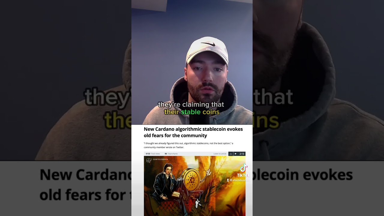 Cardano launching a STABLECOIN 🚨 