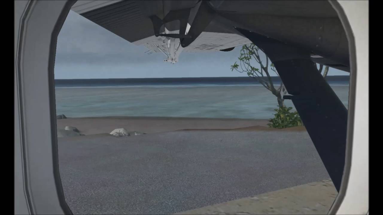 FSX Timelapse | DHC-6 Polynesian Take off from Ofu Village Z08