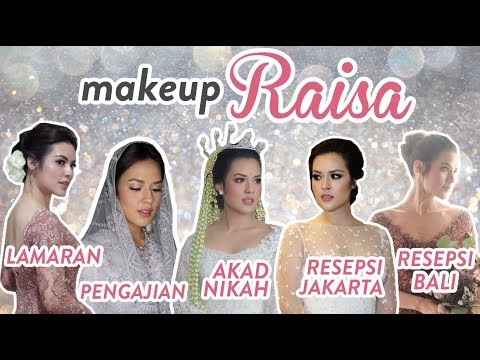  Top Makeup Artist di Nikahan Raisa!