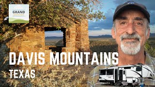Ep. 226: Davis Mountains, Texas | RV travel camping Marfa Fort Davis