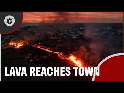 Volcano Watch 2024: Lava Reaches Grindavík, Claims First Homes