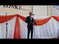 Watch as Mannuel Mainje from Sweet Melodies sings a rendition from Rejoice OH Juda.
