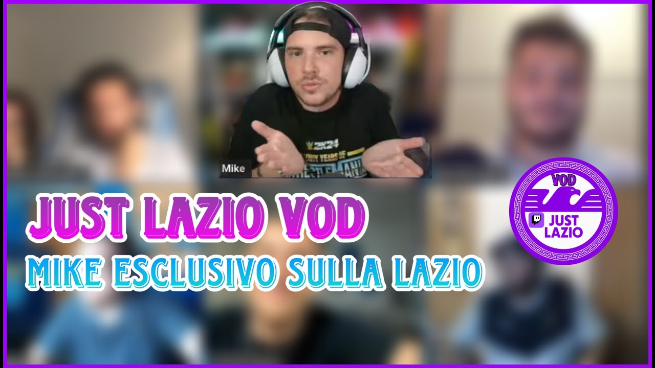LIVE del SECOLO! MIKESHOWSHA si SFOGA sulla LAZIO e sulla sua GESTIONE SOCIAL!