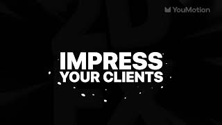 Hand Drawn Smoke Assets Transitions Titles Transition Set | After Effects Style Template