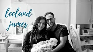 WELCOME LEELAND JAMES | EMOTIONAL BIRTH VLOG | INDUCED LABOR | LABOR AND DELIVERY