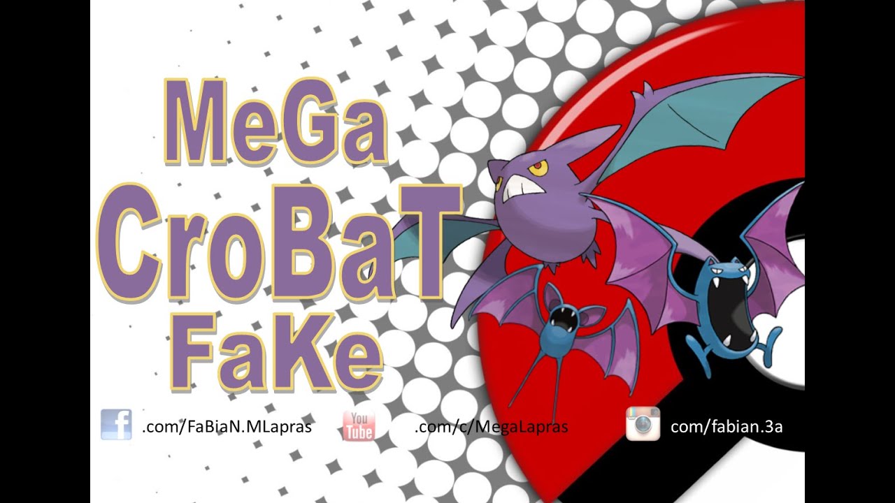 Mega Crobat Fake - Pokémon Kanto / Johto