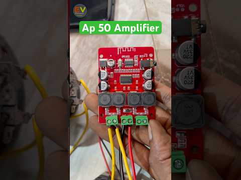 AP-50 Amplifier board class D 3118 With BT | #ElectronicsVerma