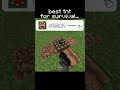 best tnt for your survival world  #minecraft #shorts #ofishka