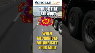 🚛 Truck Tire Blowout Crash? Find Out Who’s at Fault!