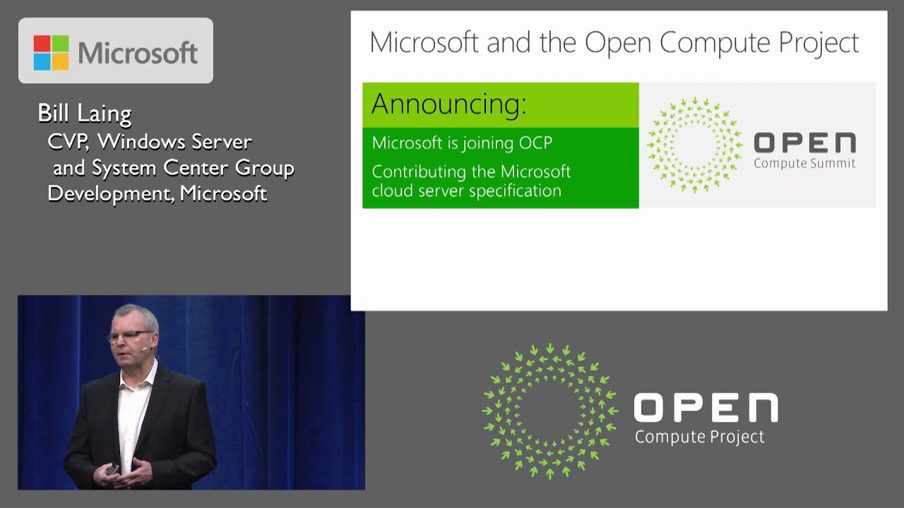 Microsoft Datacenters at Cloud Scale - Bill Laing - YouTube