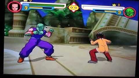 Dragon Ball Z Budokai 2(Gamecube)-Android 17 vs Piccolo