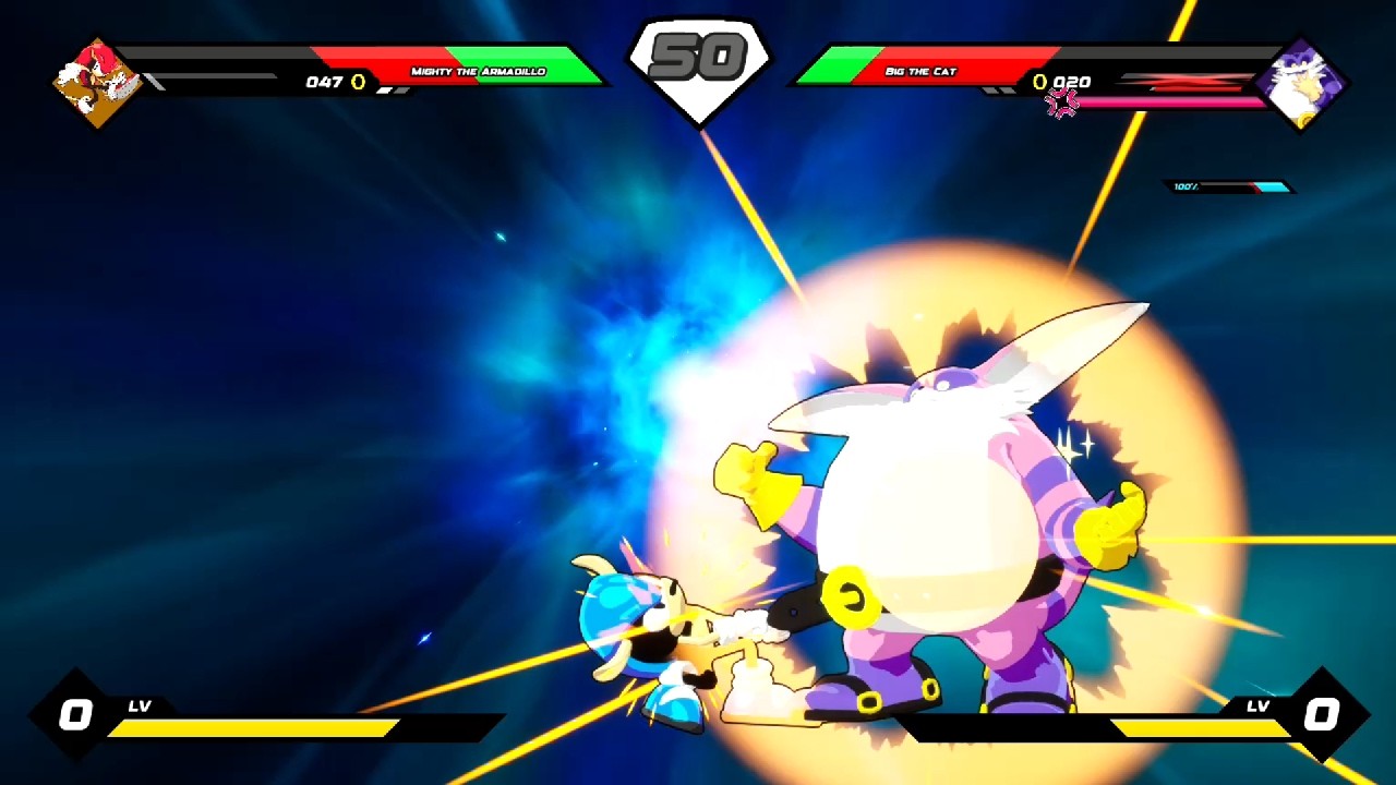 MIGHTY vs BIG x3 (Hardest Difficulty) Sonic Smackdown -PC