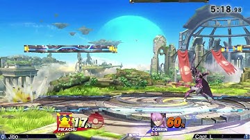 Captain L (Pikachu) vs Jitio (Corrin) - Smashworks Prime - Pools